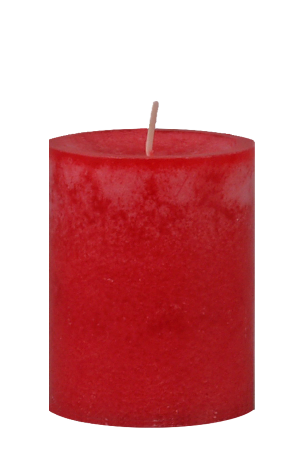 Kerzen für Adventskranz - Trend-Stumpen rot/rubin