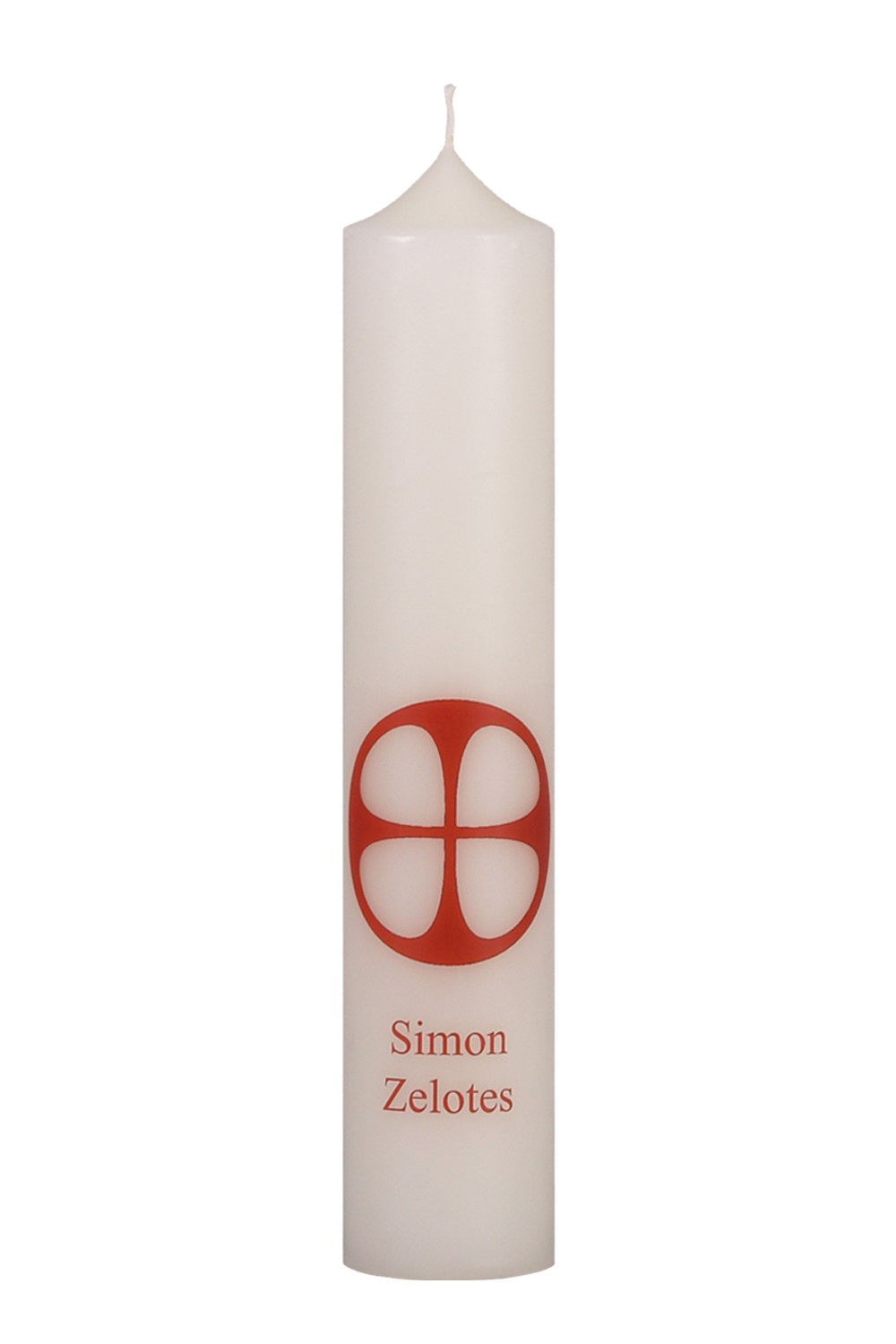 Apostelkerze Simon Zelotes Druck