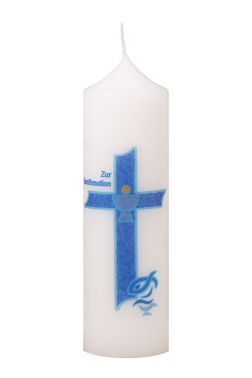 Konfirmationskerze 6472, Ceresinkerze 200x60 mm, elf