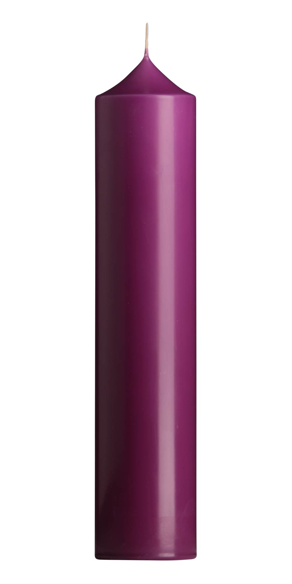 Adventkerze violett