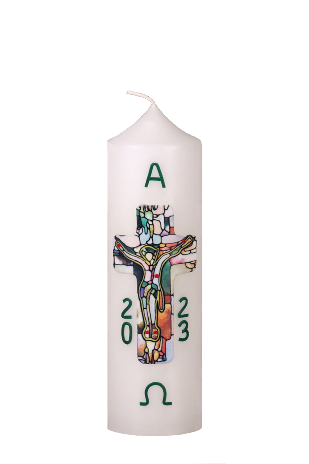 Ostertischkerze Nr. 824 mit Jahreszahl 2023