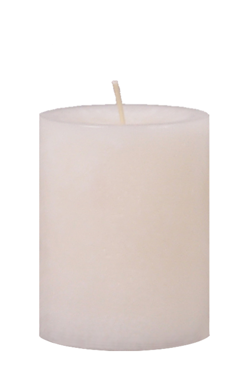 Kerzen für Adventskranz - Trend-Stumpen wollweiß
